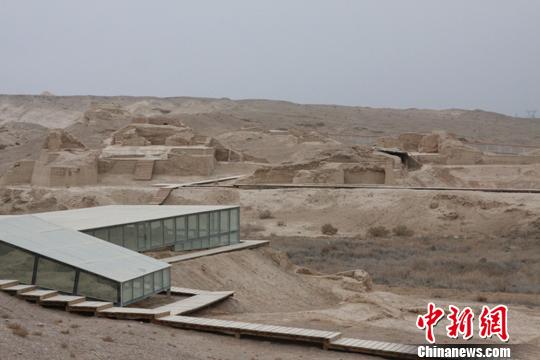 新疆焉耆千年佛寺遗址五一期间将对外开放。　苟发军　摄